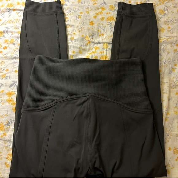 Lululemon Train Free High-Rise Crop 23" Graphite Grey 4 - Picture 4 of 8